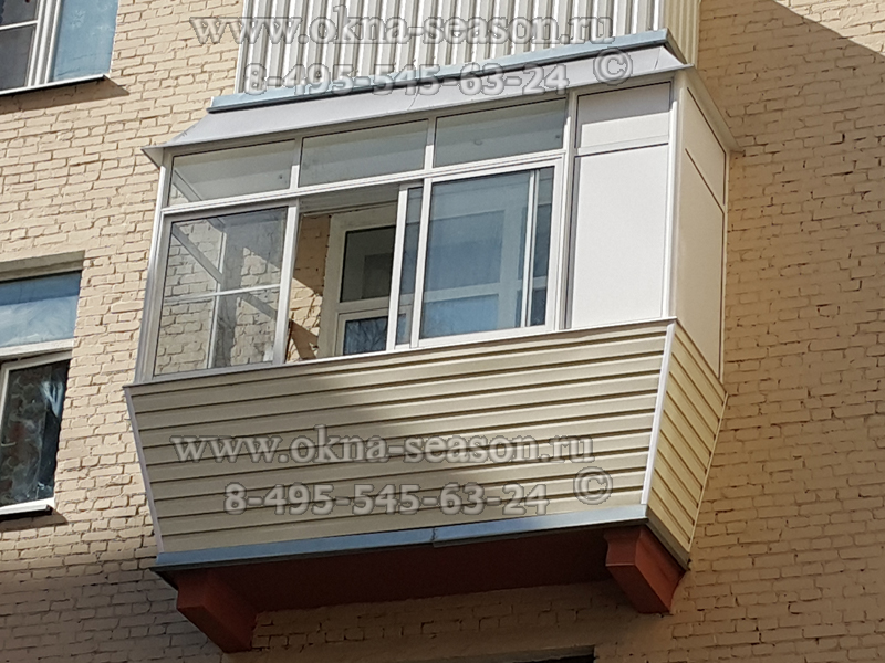 остекление балконов в сталинском доме